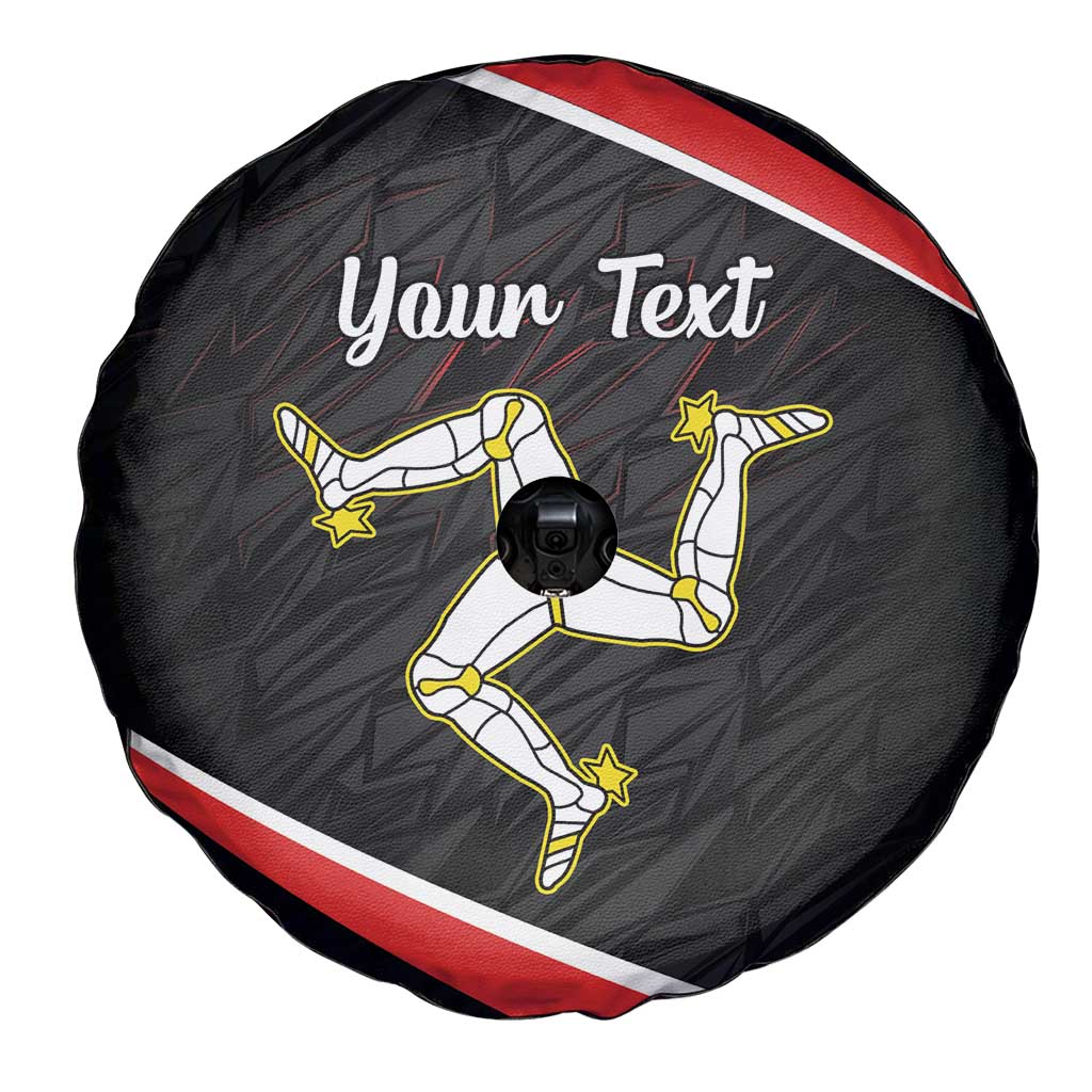 Personalized Isle of Man Spare Tire Cover Quocunque Jeceris Stabit
