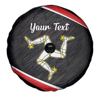 Personalized Isle of Man Spare Tire Cover Quocunque Jeceris Stabit