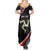 Personalized Isle of Man Summer Maxi Dress Quocunque Jeceris Stabit