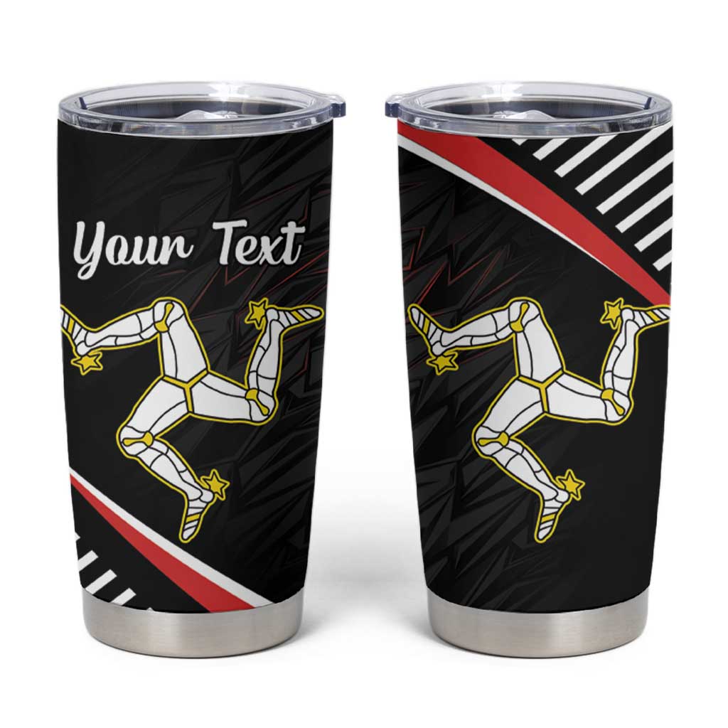 Personalized Isle of Man Tumbler Cup Quocunque Jeceris Stabit