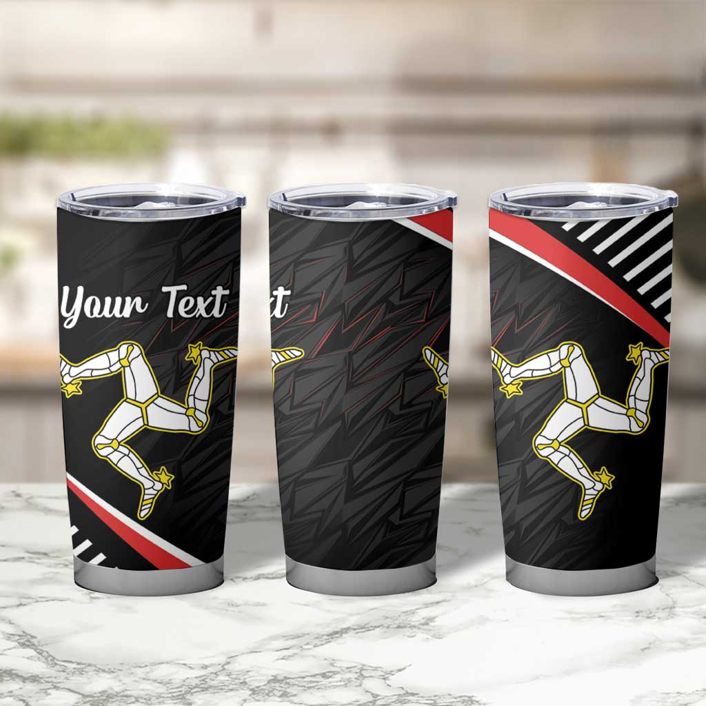 Personalized Isle of Man Tumbler Cup Quocunque Jeceris Stabit