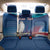 Personalized Iceland National Day Back Car Seat Cover Gyrfalcon With Lupine Flower