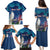 Personalized Iceland National Day Family Matching Puletasi and Hawaiian Shirt Gyrfalcon With Lupine Flower