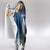 Personalized Iceland National Day Hooded Blanket Gyrfalcon With Lupine Flower