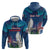 Personalized Iceland National Day Hoodie Gyrfalcon With Lupine Flower