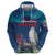 Personalized Iceland National Day Hoodie Gyrfalcon With Lupine Flower