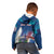 Personalized Iceland National Day Kid Hoodie Gyrfalcon With Lupine Flower