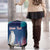 Personalized Iceland National Day Luggage Cover Gyrfalcon With Lupine Flower
