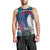 Personalized Iceland National Day Men Tank Top Gyrfalcon With Lupine Flower