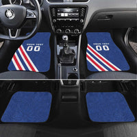 Custom Iceland Football Car Mats Strakarnir Okkar Celtic Pattern
