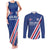 Custom Iceland Football Couples Matching Tank Maxi Dress and Long Sleeve Button Shirt Strakarnir Okkar Celtic Pattern