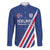 Custom Iceland Football Family Matching Off The Shoulder Long Sleeve Dress and Hawaiian Shirt Strakarnir Okkar Celtic Pattern