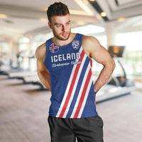 Custom Iceland Football Men Tank Top Strakarnir Okkar Celtic Pattern