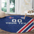 Custom Iceland Football Round Carpet Strakarnir Okkar Celtic Pattern