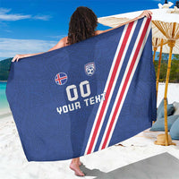 Custom Iceland Football Sarong Strakarnir Okkar Celtic Pattern