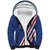 Custom Iceland Football Sherpa Hoodie Strakarnir Okkar Celtic Pattern