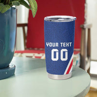 Custom Iceland Football Tumbler Cup Strakarnir Okkar Celtic Pattern