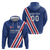 Custom Iceland Football Zip Hoodie Strakarnir Okkar Celtic Pattern