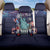 Personalized United States Independence Day Back Car Seat Cover Statue of Liberty for 4th of July