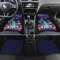 Personalized United States Independence Day Car Mats Statue of Liberty for 4th of July
