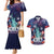 Personalized United States Independence Day Couples Matching Mermaid Dress and Hawaiian Shirt Statue of Liberty for 4th of July
