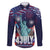 Personalized United States Independence Day Family Matching Puletasi and Hawaiian Shirt Statue of Liberty for 4th of July
