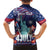 Personalized United States Independence Day Family Matching Tank Maxi Dress and Hawaiian Shirt Statue of Liberty for 4th of July