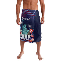 Personalized United States Independence Day Lavalava Statue of Liberty for 4th of July