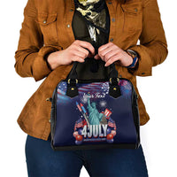 Personalized United States Independence Day Shoulder Handbag Statue of Liberty for 4th of July