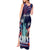 Personalized United States Independence Day Tank Maxi Dress Statue of Liberty for 4th of July