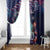 Personalized United States Independence Day Window Curtain Statue of Liberty for 4th of July