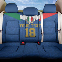 Custom Italy Football Back Car Seat Cover Come On Gli Azzurri