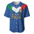 Custom Italy Football Baseball Jersey Come On Gli Azzurri