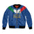Custom Italy Football Bomber Jacket Come On Gli Azzurri