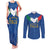 Custom Italy Football Couples Matching Tank Maxi Dress and Long Sleeve Button Shirt Come On Gli Azzurri