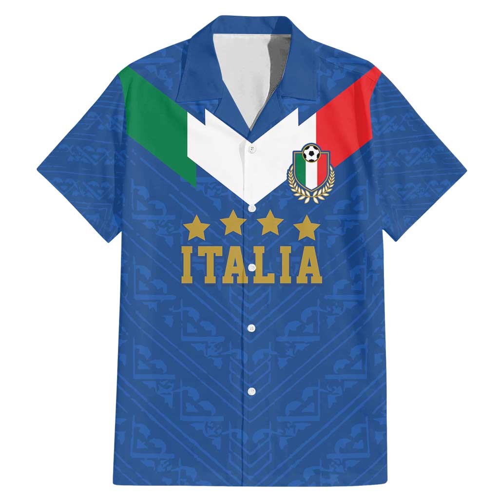 Custom Italy Football Family Matching Mermaid Dress and Hawaiian Shirt Come On Gli Azzurri