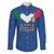 Custom Italy Football Family Matching Off The Shoulder Long Sleeve Dress and Hawaiian Shirt Come On Gli Azzurri
