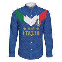 Custom Italy Football Family Matching Puletasi and Hawaiian Shirt Come On Gli Azzurri