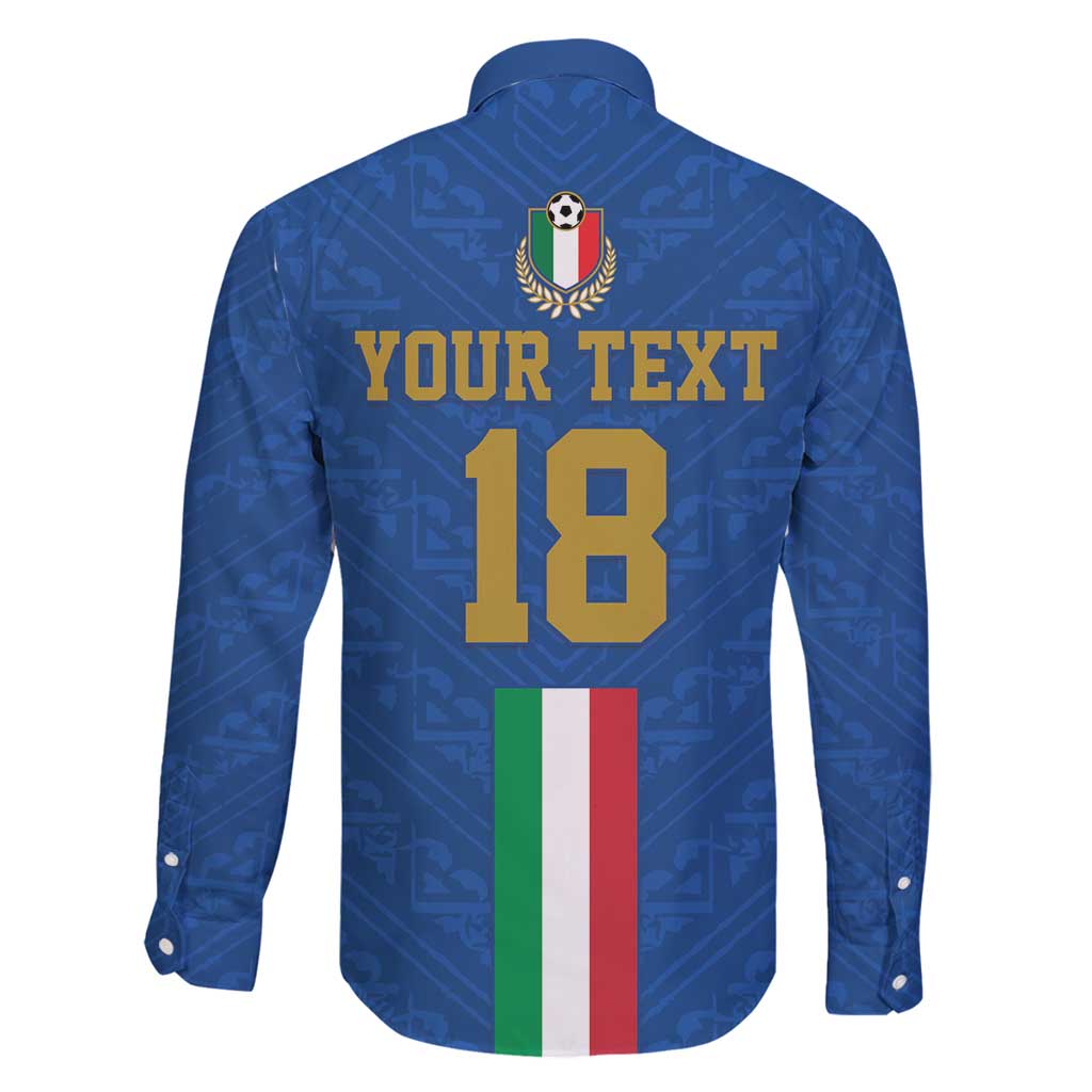 Custom Italy Football Family Matching Puletasi and Hawaiian Shirt Come On Gli Azzurri