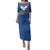 Custom Italy Football Family Matching Puletasi and Hawaiian Shirt Come On Gli Azzurri