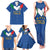 Custom Italy Football Family Matching Tank Maxi Dress and Hawaiian Shirt Come On Gli Azzurri