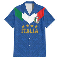 Custom Italy Football Family Matching Tank Maxi Dress and Hawaiian Shirt Come On Gli Azzurri