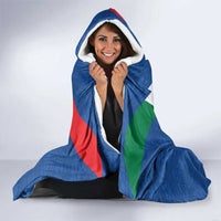 Custom Italy Football Hooded Blanket Come On Gli Azzurri