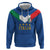 Custom Italy Football Hoodie Come On Gli Azzurri