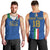 Custom Italy Football Men Tank Top Come On Gli Azzurri