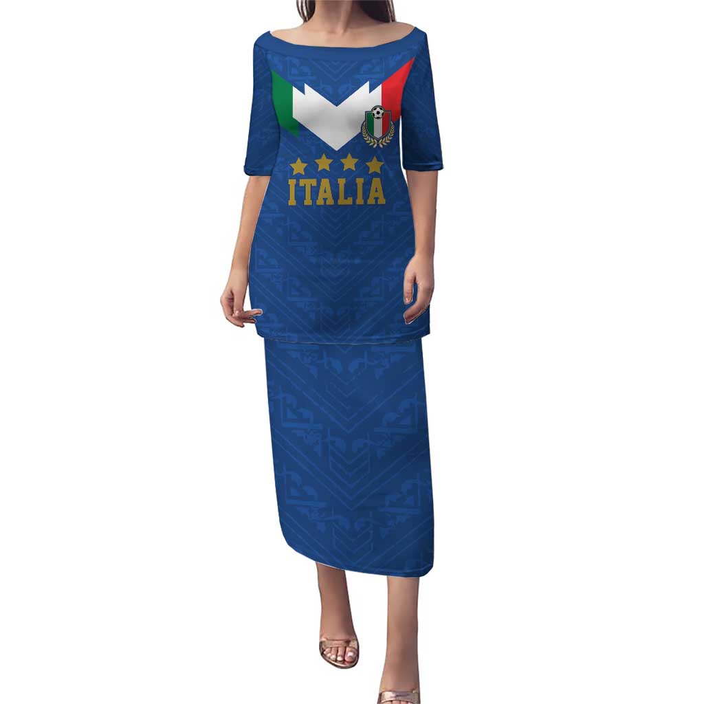 Custom Italy Football Puletasi Come On Gli Azzurri