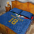 Custom Italy Football Quilt Bed Set Come On Gli Azzurri