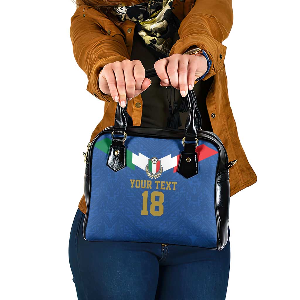 Custom Italy Football Shoulder Handbag Come On Gli Azzurri