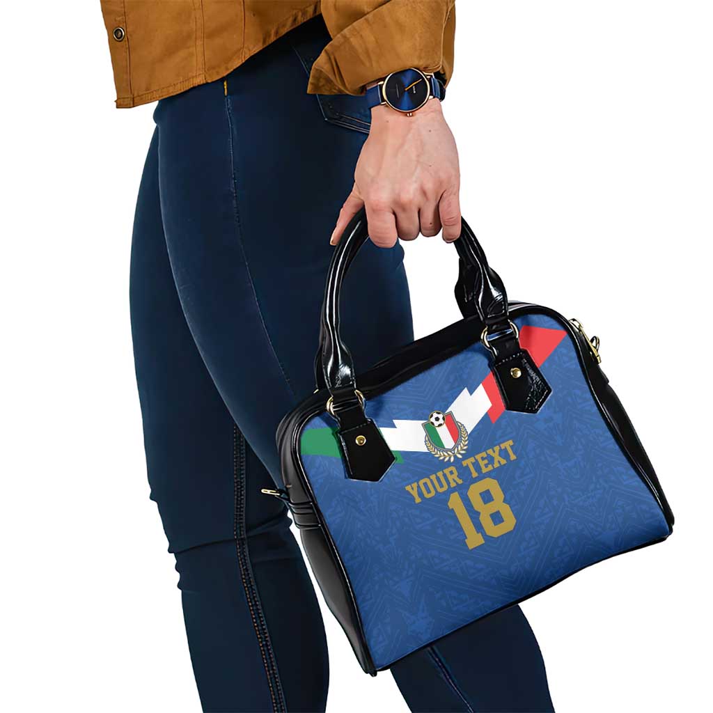 Custom Italy Football Shoulder Handbag Come On Gli Azzurri