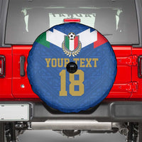 Custom Italy Football Spare Tire Cover Come On Gli Azzurri